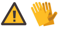 May be hazardous, wear cloves