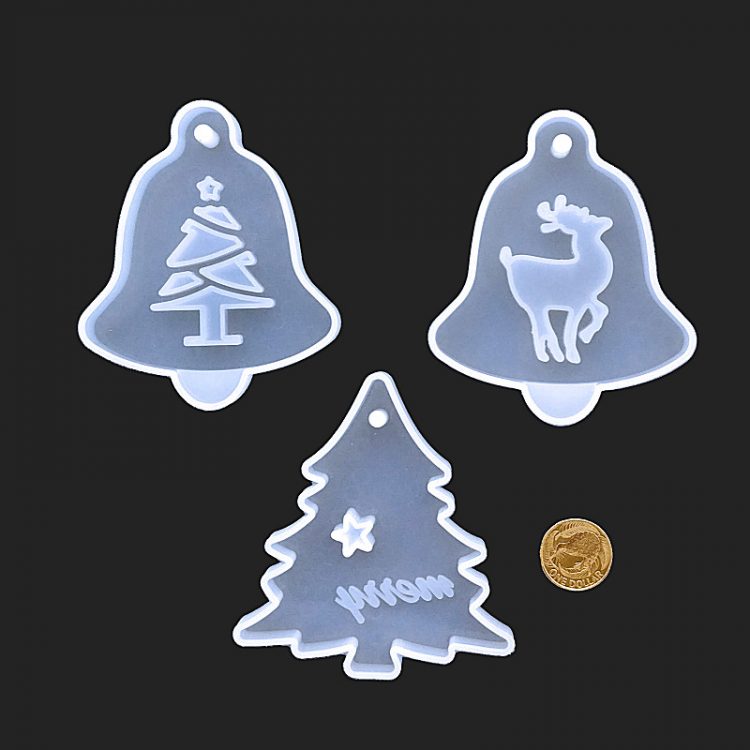 Christmas mould trio