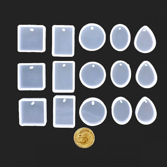 pendant moulds 15 piece