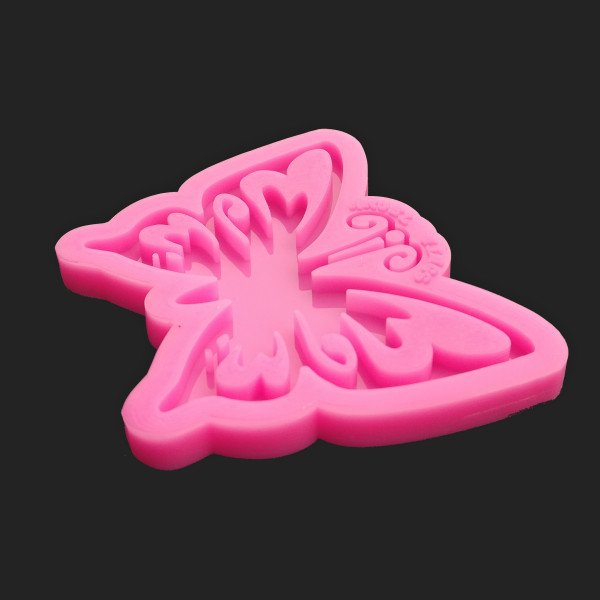 Butterfly silicone mould