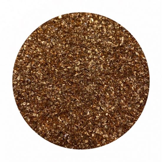 Rose gold glass glitter by Colour Passion