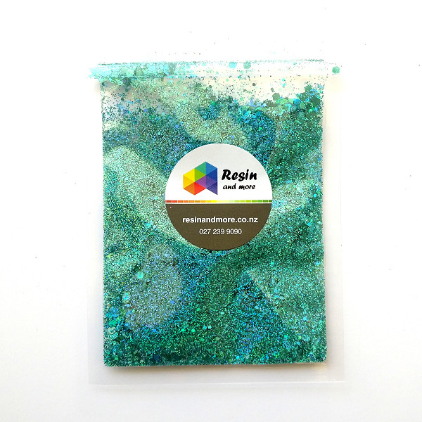 Teal Holographic Glitter –