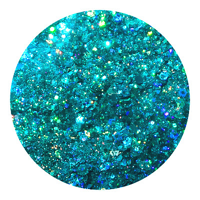 teal holographic glitter RGLB0702H by Resin and More
