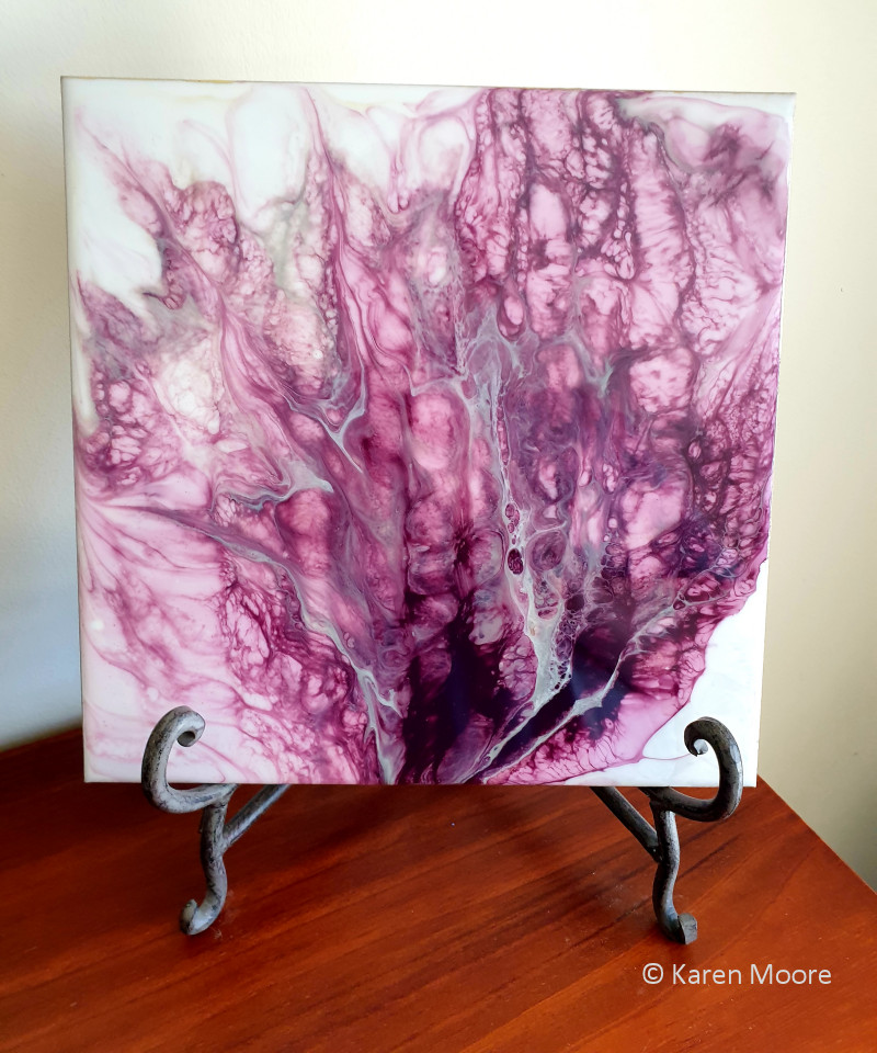 Karen Moore resin art