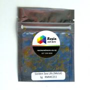 golden sea life metal glitter RMMC211