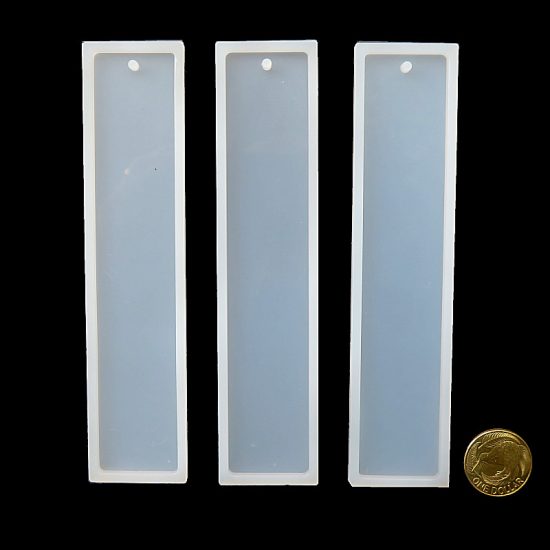 Rectangular Silicone Bookmark Moulds