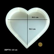 Heart deep mould