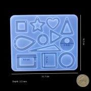 Earing Jewellery Silicone Mould combination