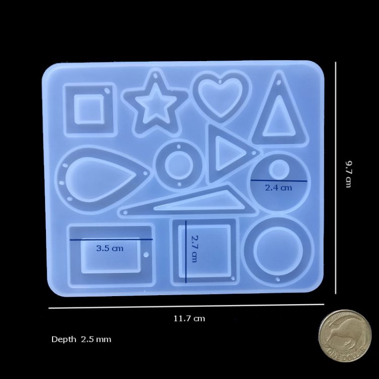Earing Jewellery Silicone Mould combination