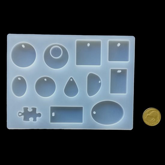Pendant jewellery silicone mould