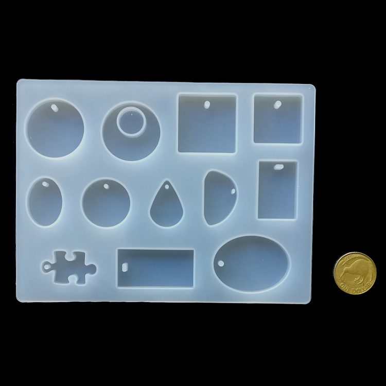 Pendant jewellery silicone mould
