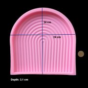 Nordic Arch Tray Silicone Mould