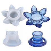 Lotus flower candle holder