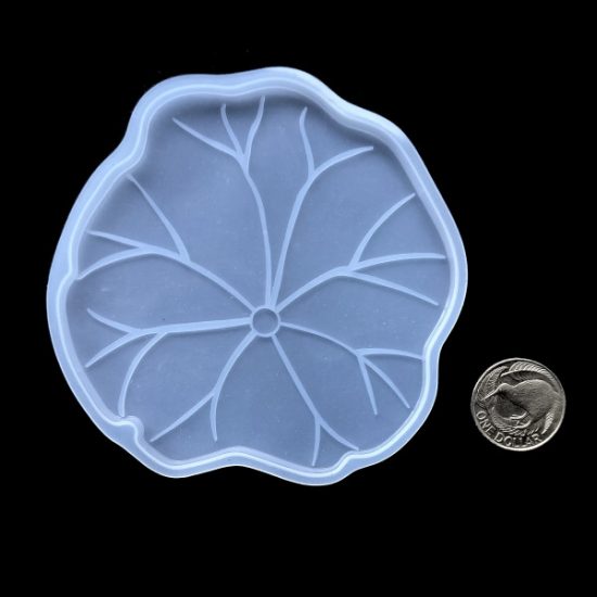 Lotus Lily Leaf Coaster Mould - Resin and More