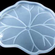 Lotus Lily Leaf Coaster Mould - Resin and More
