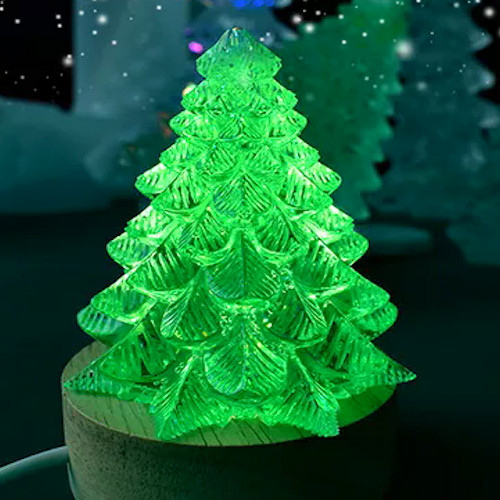 Christmas Tree wide base silicone mould