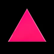 Pink Neon Glow in the Dark by Art Tree Creations