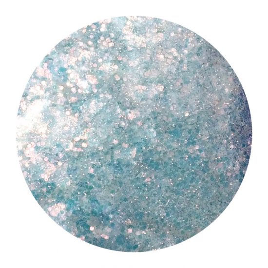 Blue-white iridescent glitter - Resin and More