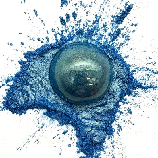 BLUE GOLD SHIMMER Pigment Powder for Epoxy Resin