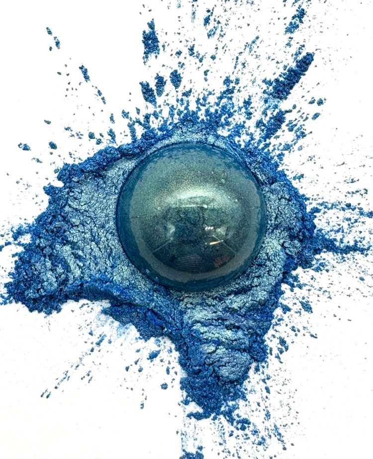 BLUE GOLD SHIMMER Pigment Powder for Epoxy Resin