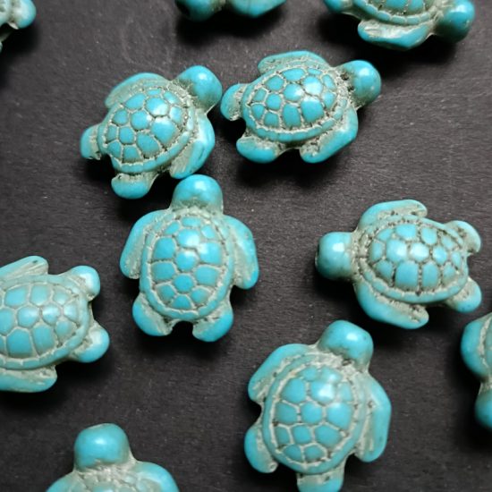 Blue turtles for art decoration. Embed in resin.