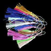 25 Bookmark tassels examples - random colours | Resin and More