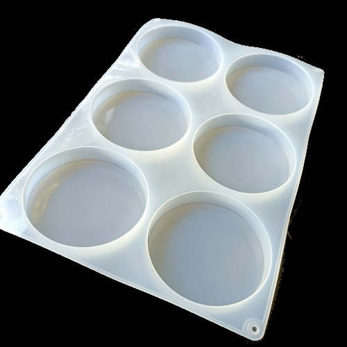 Round mould set of 6