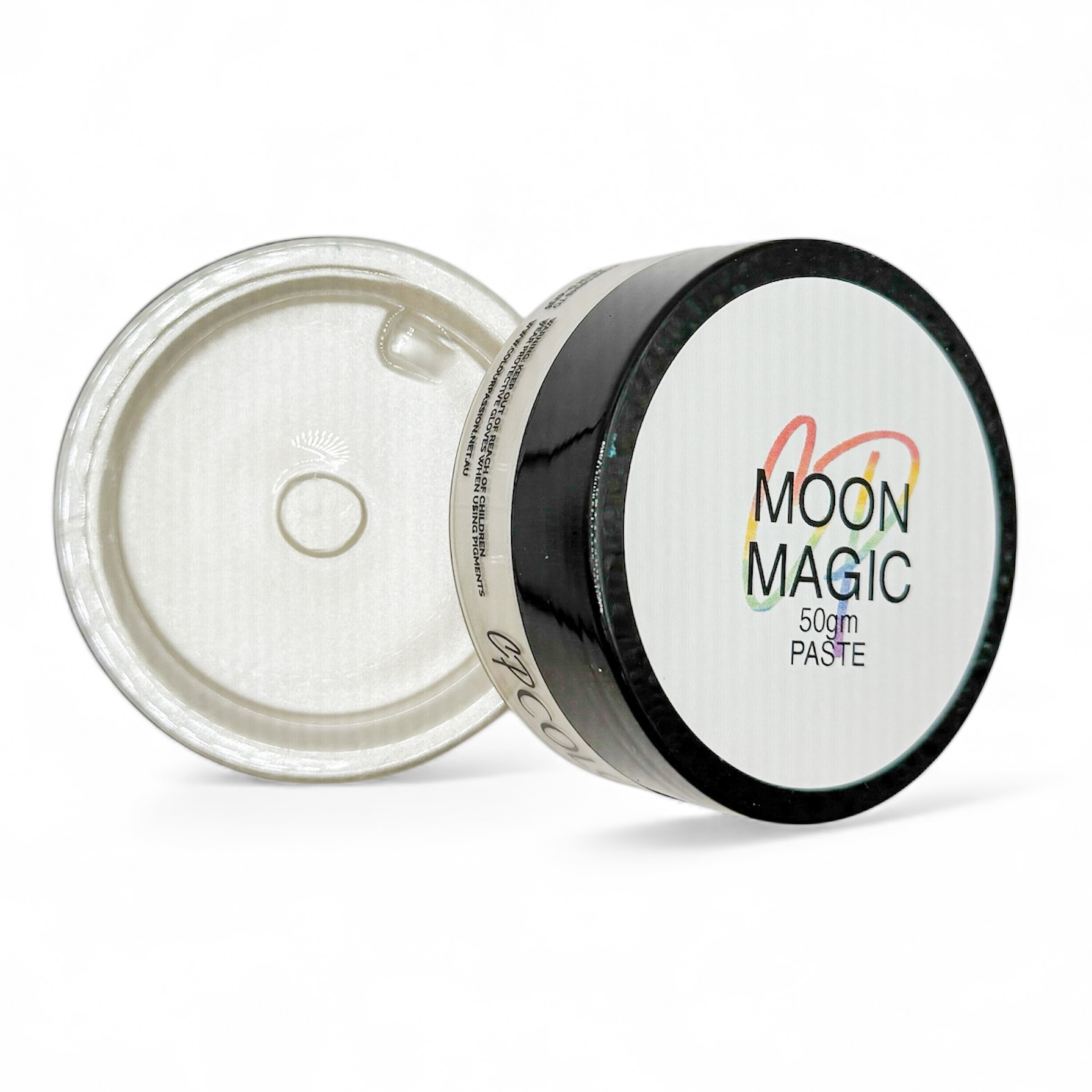 Moon Magic Metallic paste, a white sheen paste from Colour Passion, from Resin and More